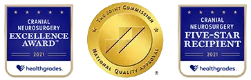 Awards from Healthgrades and the Joint Commission for cranial neurosurgery excellence. 