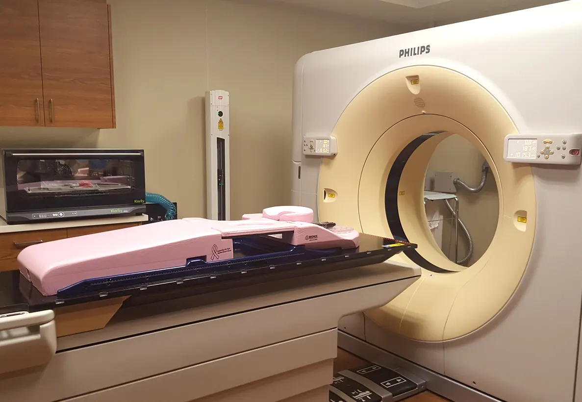 MRI machine at the Cancer Center at Pali Momi.